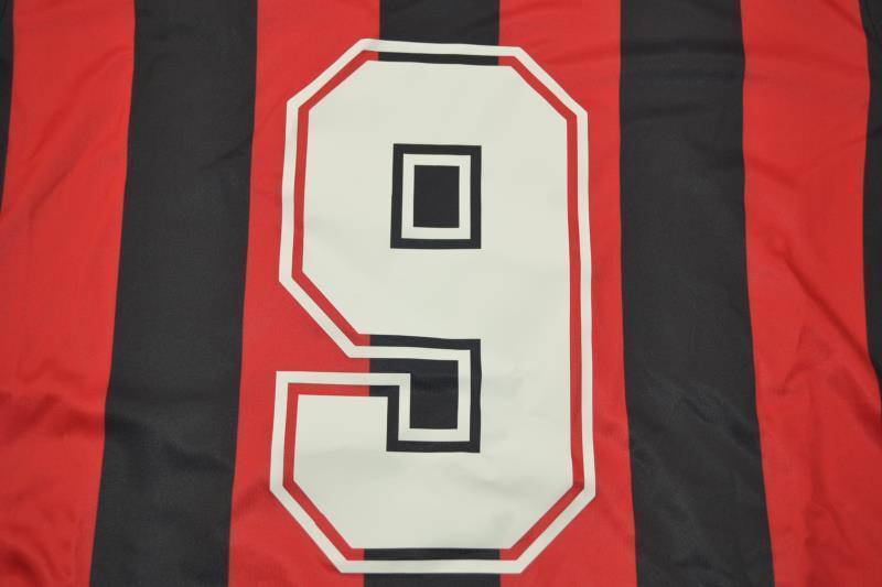 91-92 AC Milan home