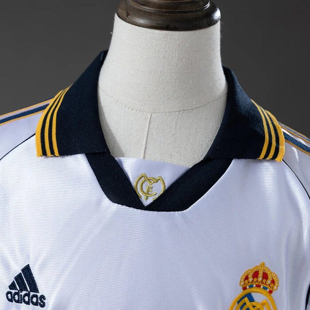 Retro Real Madrid 1998/2000 Home Kid Kits 16-28