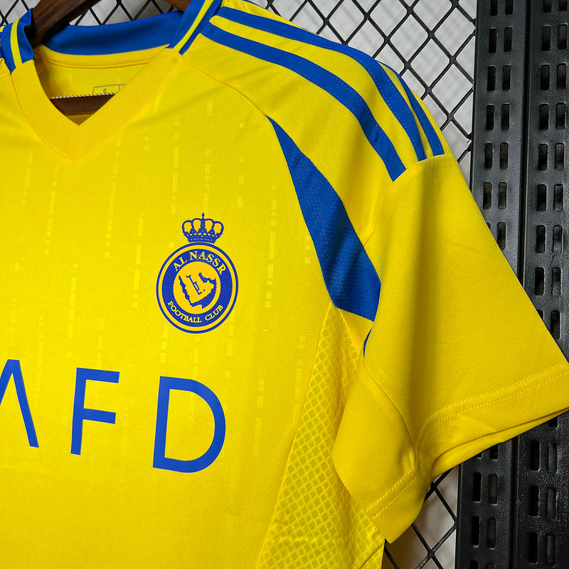 24-25 Al-Nassr home soccer jersey