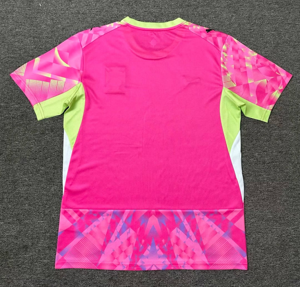 Portugal 2026 World Cup Pink Goalkeeper Jersey Size S-4XL