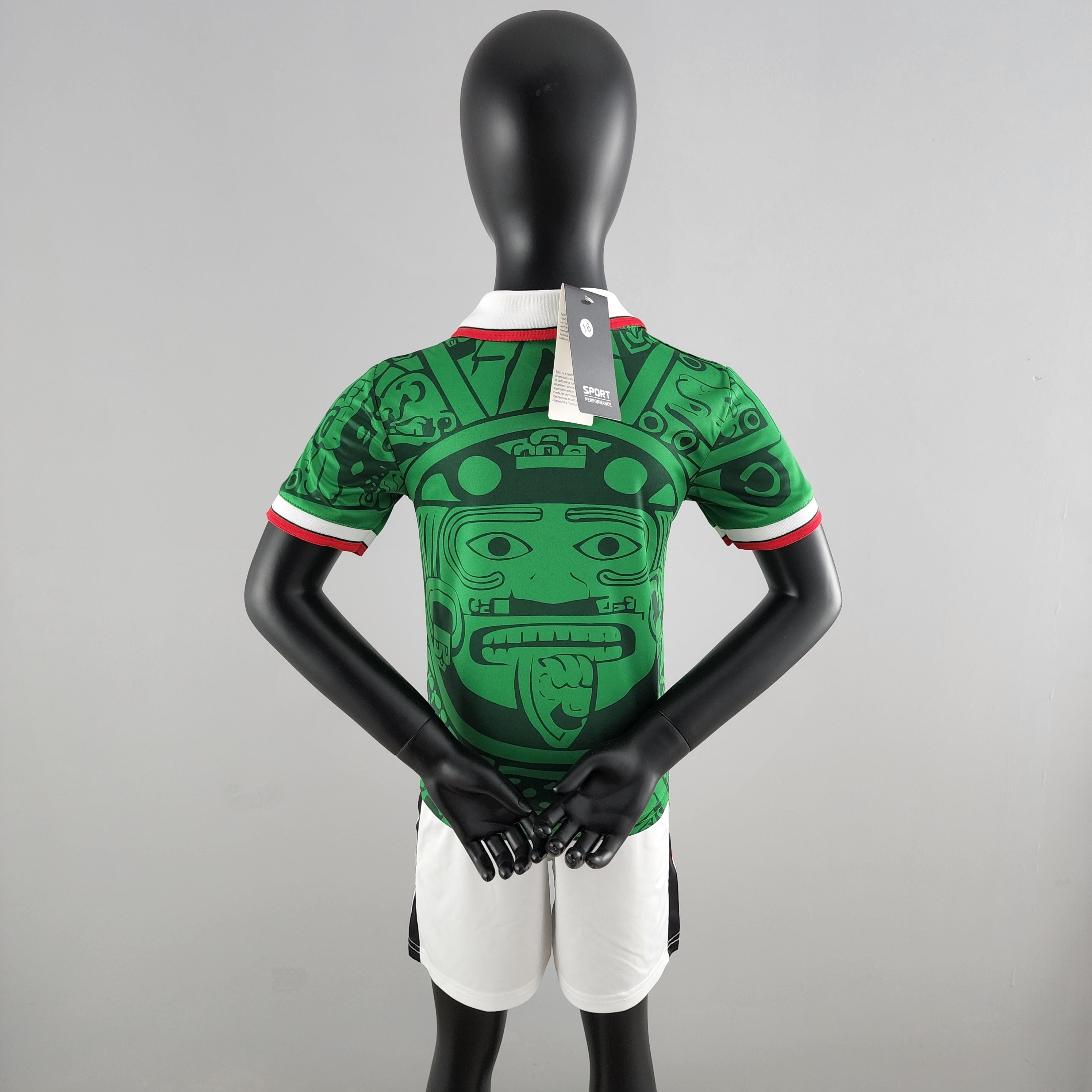 Retro kids kit 1998 Mexico home size：16-28