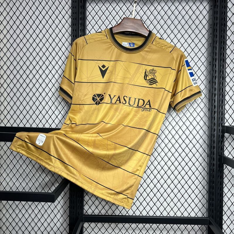 24-25 Real Sociedad away soccer jersey