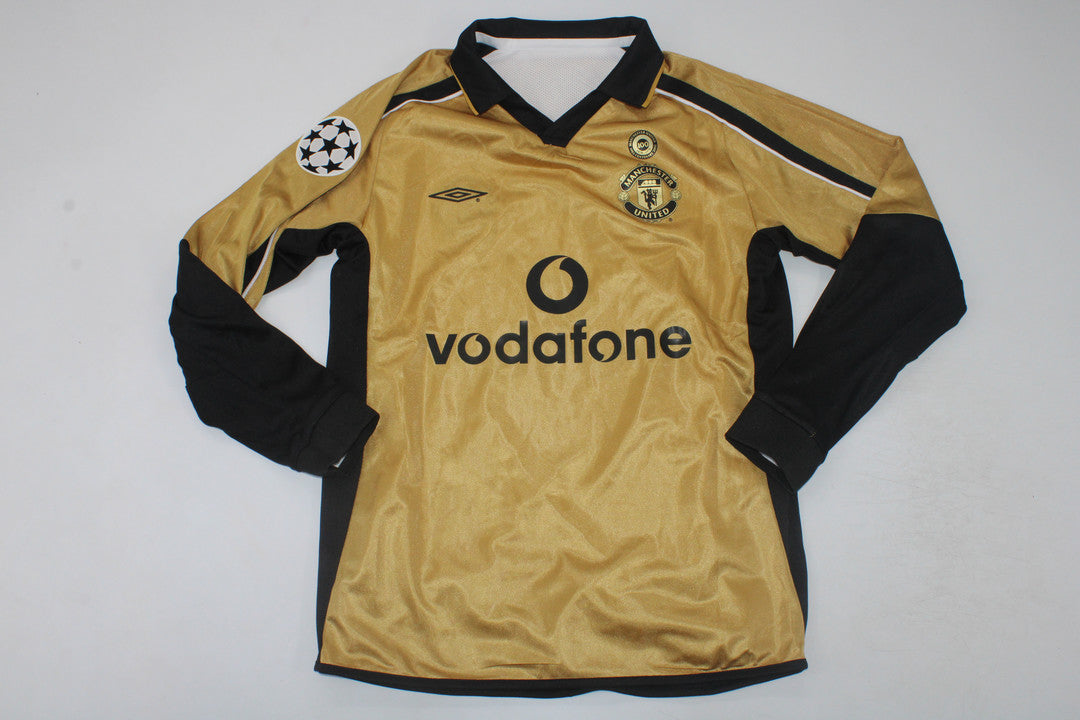MANU 00-01 CENTENARY Manga larga — Club Retro