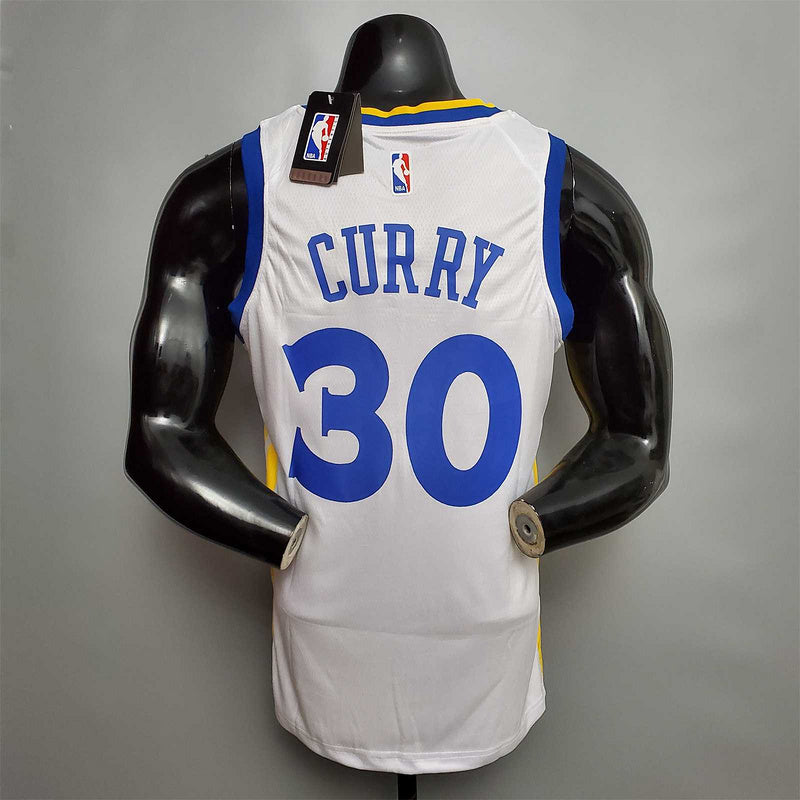 Curry #30 Golden State Warriors white