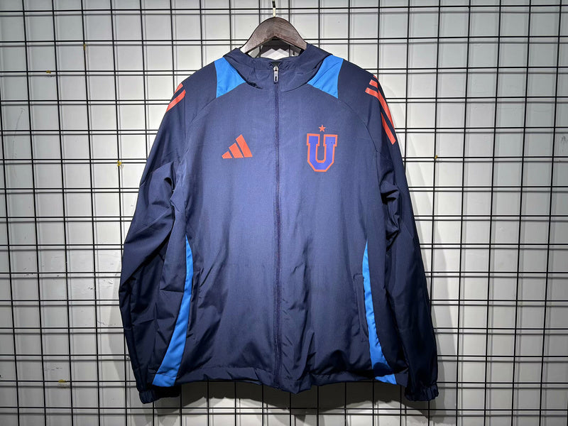 25-26 Universidad de Chile blue windbreaker