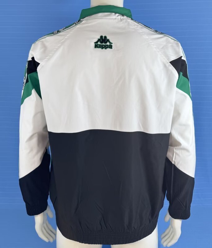 Real Betis 1996/97 Black white and Green windbreaker