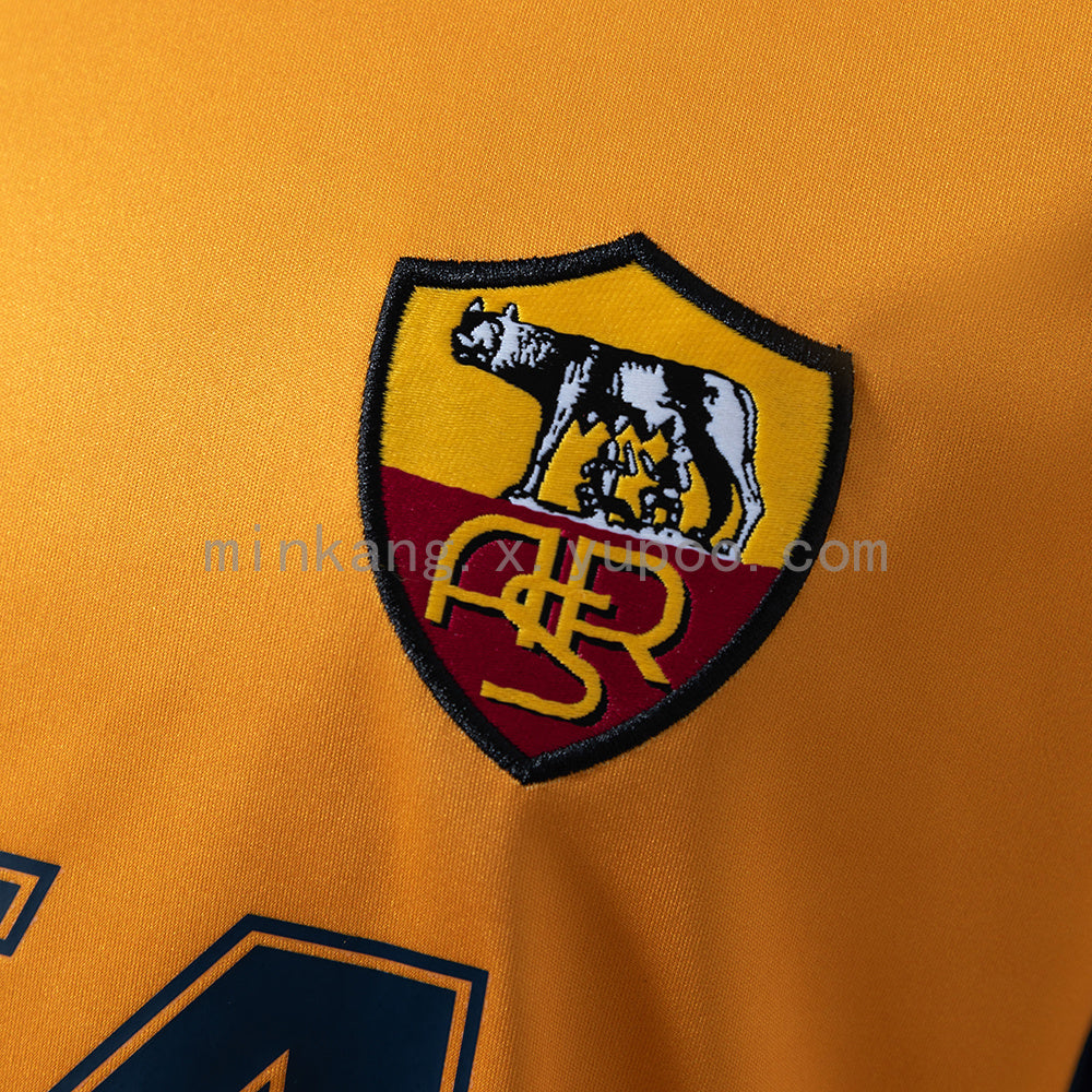 Roma 01/02 Champion Edition Long Sleeve Retro Jersey S-XXL