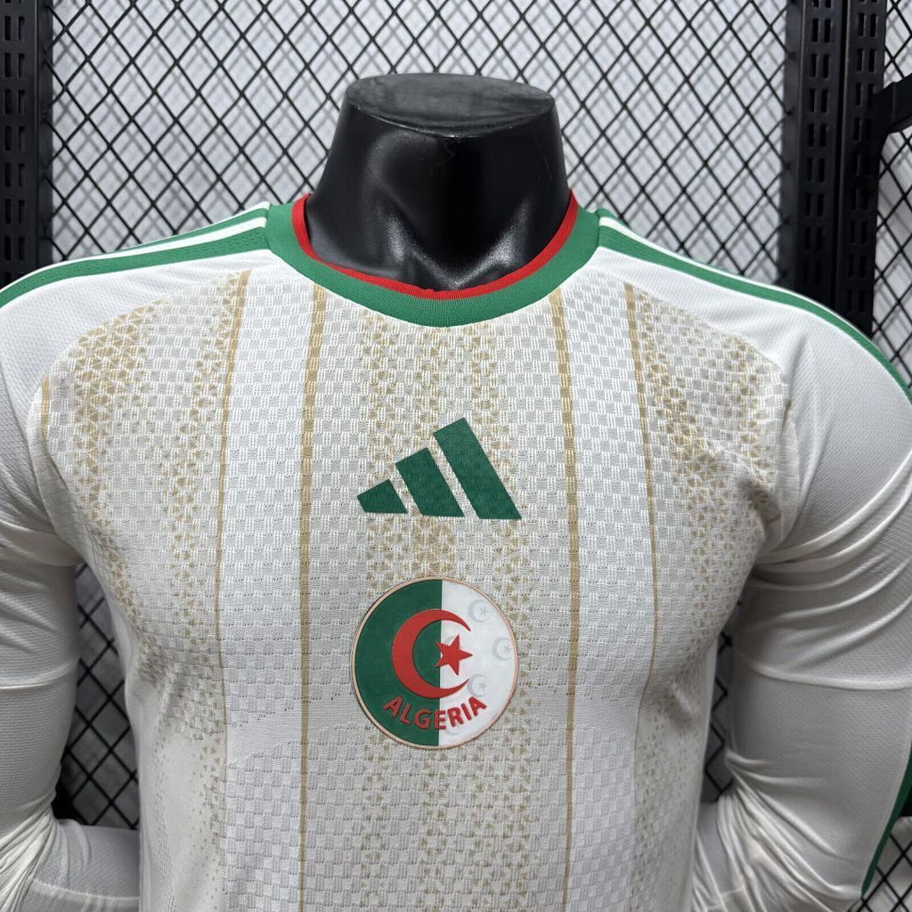 Algeria 2026 World Cup Home player version Long Sleeve Jersey S-XXL
