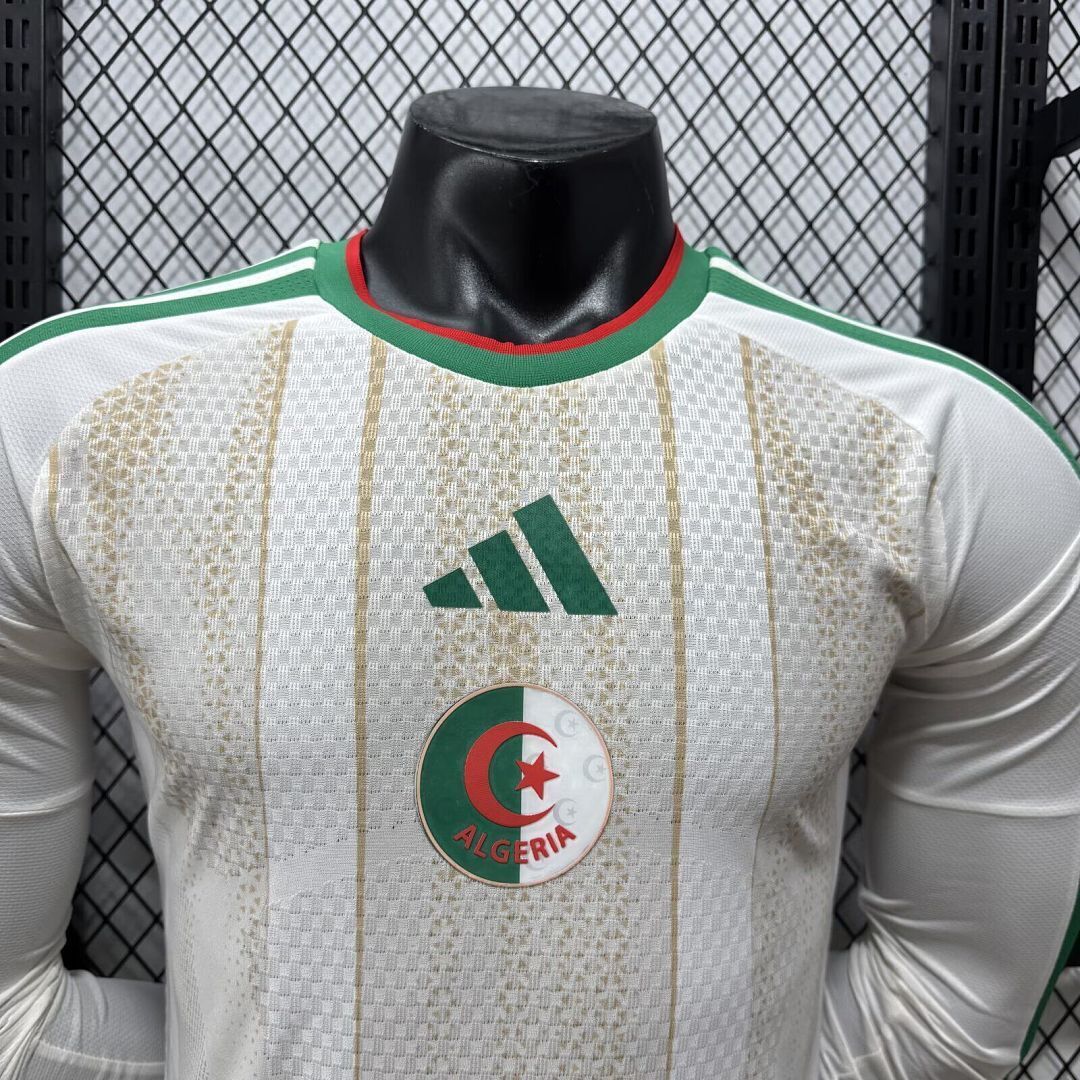 Algeria 2026 World Cup Home player version Long Sleeve Jersey S-XXL