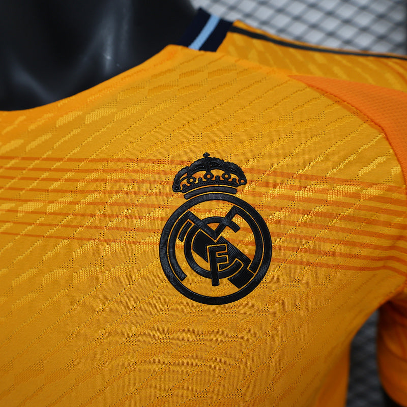 24-25 Real Madrid away orange player version jersey