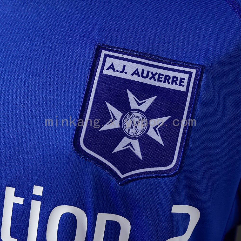 Auxerre 03/04 Away Long Sleeve Retro Jersey S-XXL