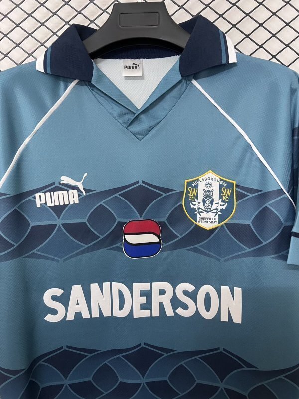 Retro Sheffield Wednesday 1997 away jersey