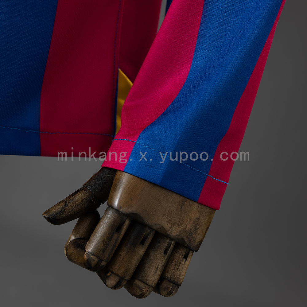 Retro barcelona 05/06 long sleeve home S-XXL