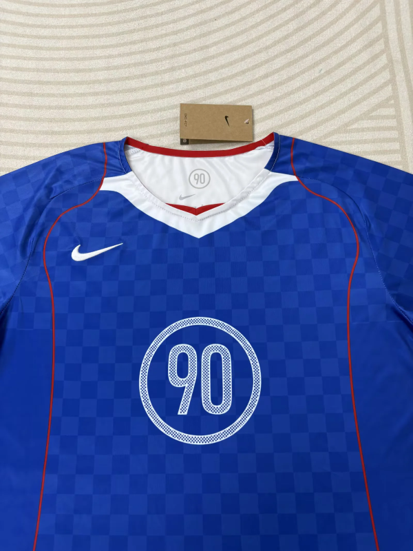 NK T90 Blue Soccer Jersey size S-2XL