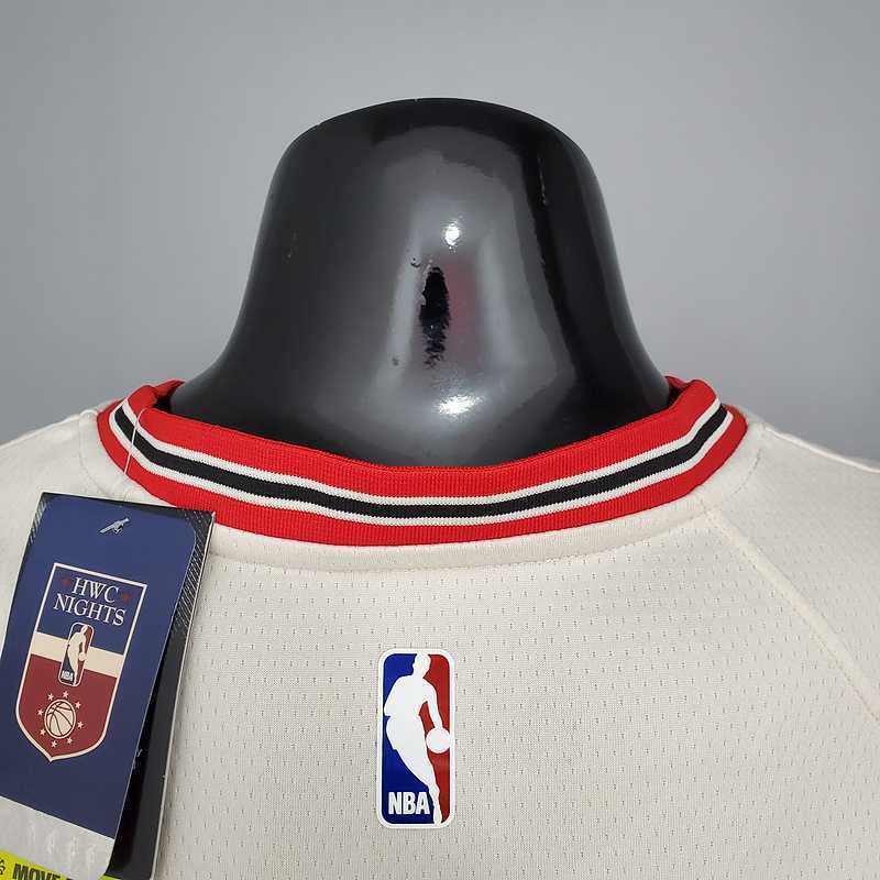 LILLARD#0 Portland Trail Blazers Beige