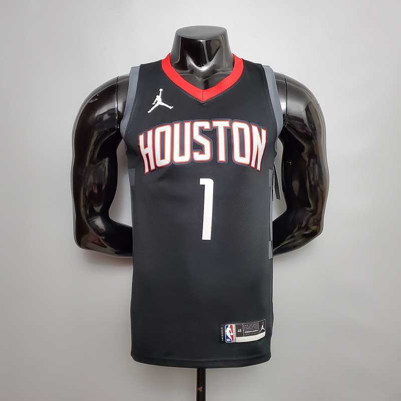 New Rockets Jordan McGrady#1 Theme Limited City Edition Black