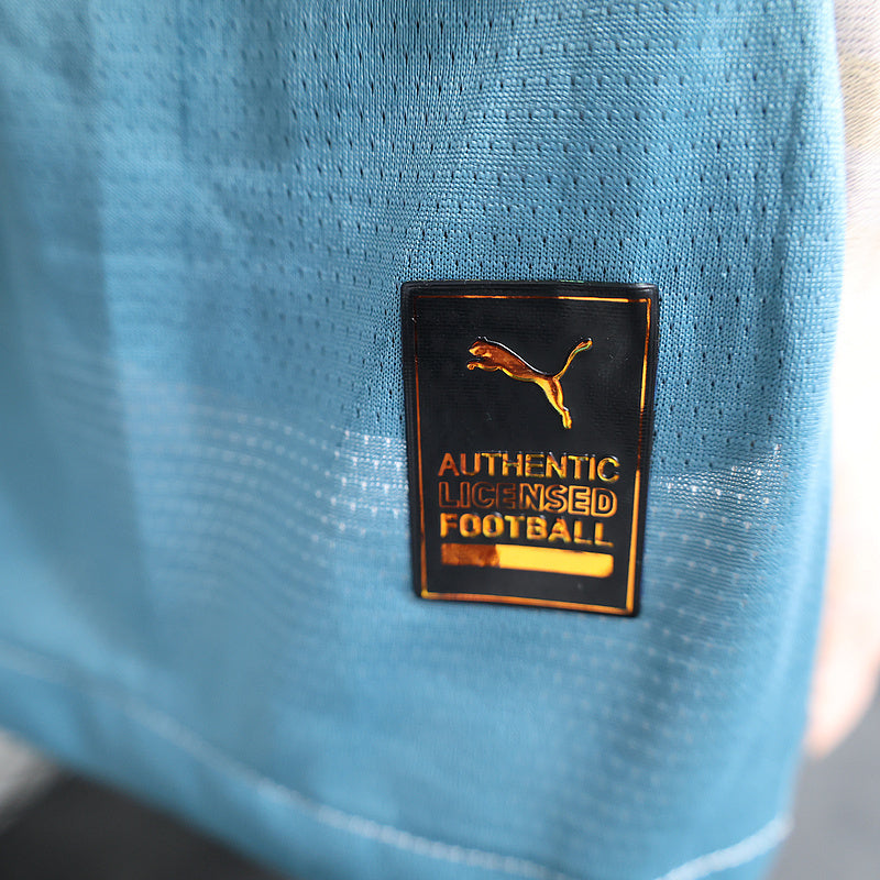 24-25 Manchester City yellow and blue special player version jersey