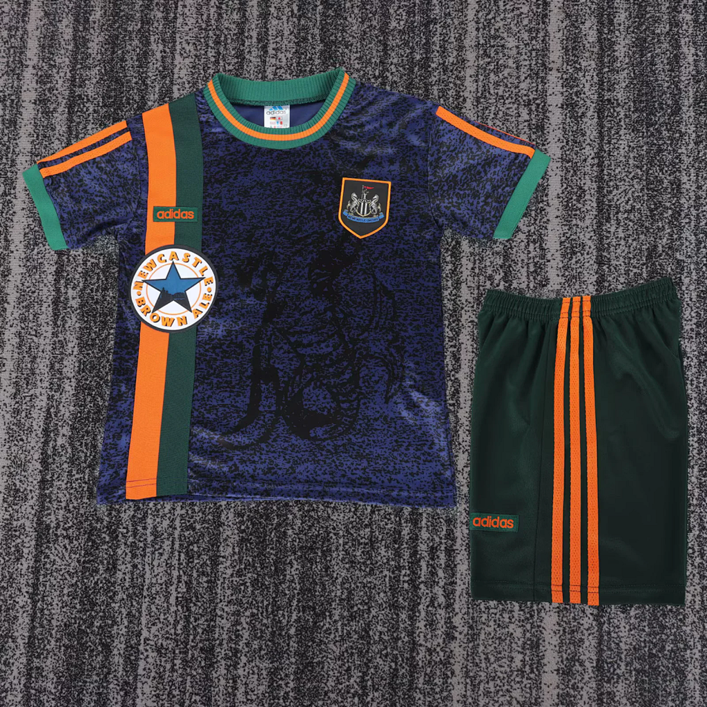 kids kit Retro 1997/98 Newcastle United Away soccer jersey size 16-28
