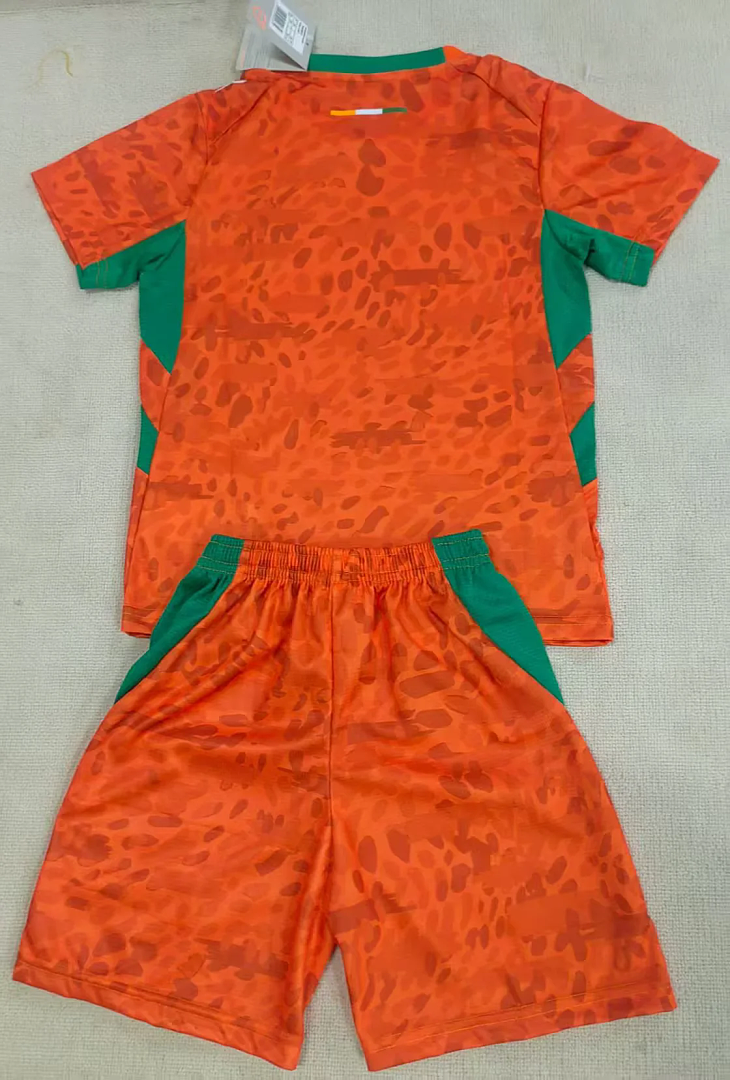 Cote d Ivoire 2026 World Cup Home kid kit size 16-28