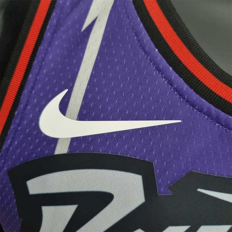 Toronto Raptors VANVLEET#23 Purple NBA Jersey