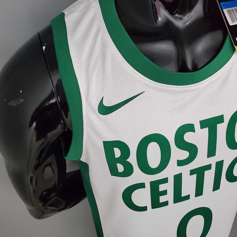 TATUM #0 Celtics White City Edition