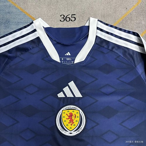 2026 Scotland Home Long Sleeve S-4XL — Jsonwang 26/27