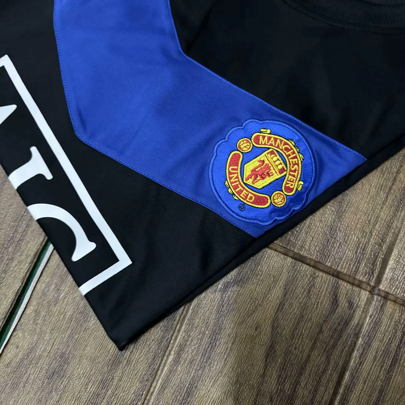 09-10 Manchester United away retro long sleeve jersey