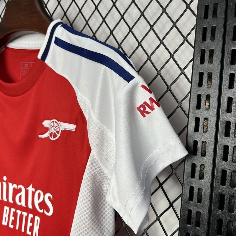 24-25 Arsenal home kid kit