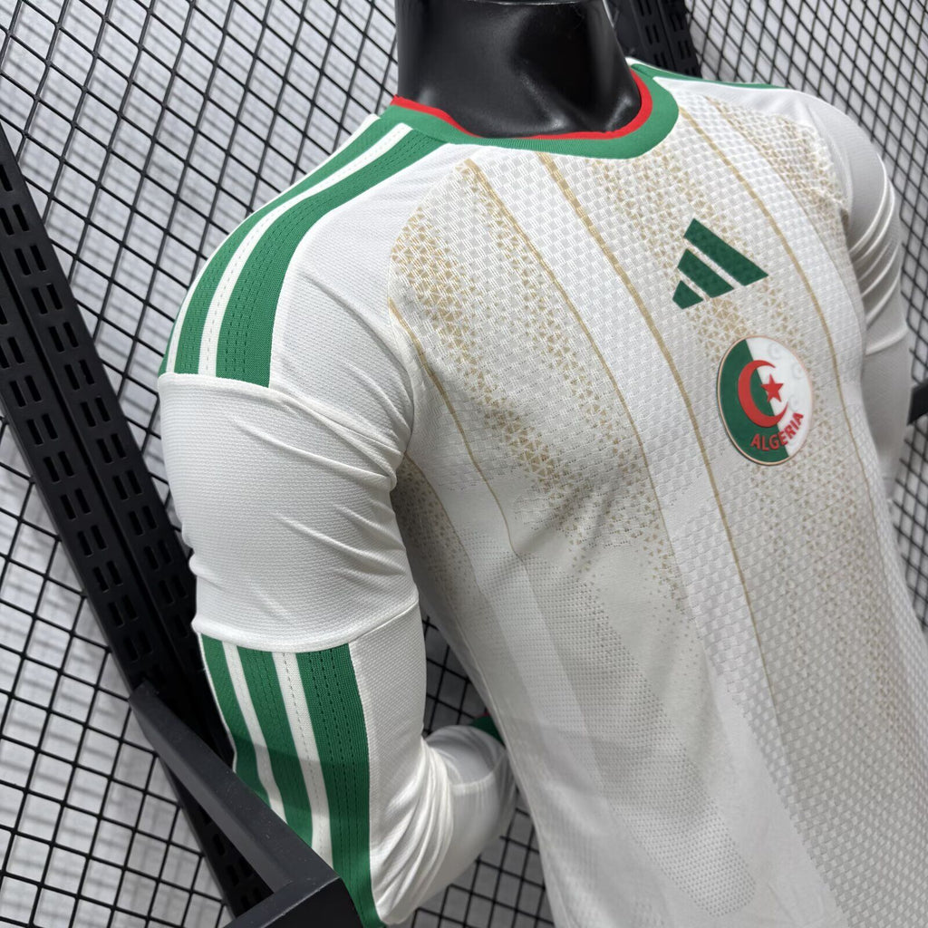 ALGIRIA Manga larga Version autentica/jugador — World Cup 2026