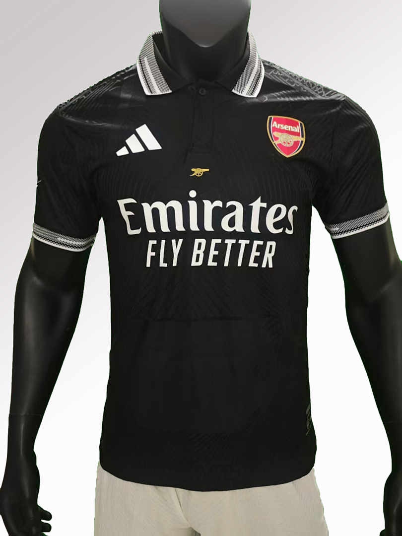 Arsenal 2025-26 Black Special Player Version Training jersey size S-2XL