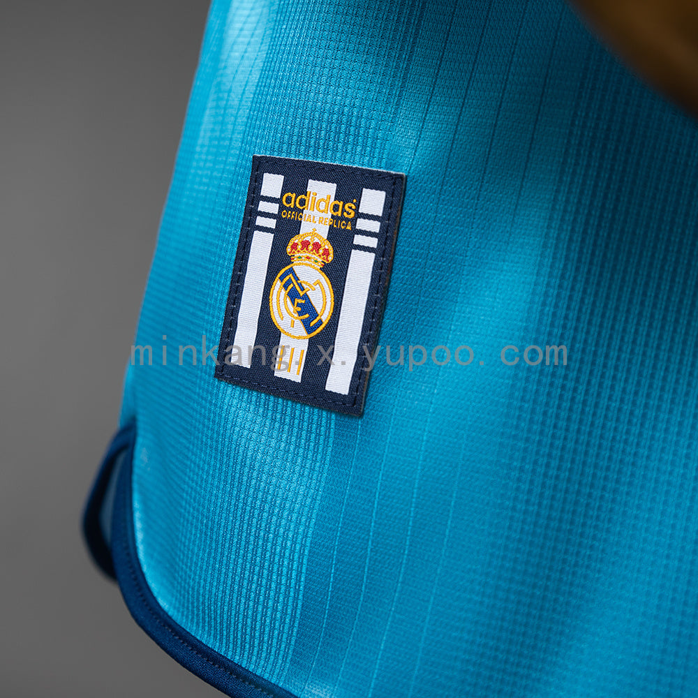 Real Madrid 99/00 Third Away Long-Sleeved Retro Jersey S-XXL