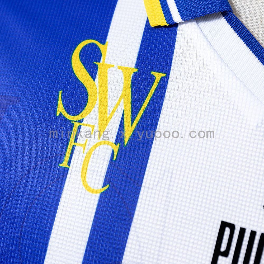 sheffield wednesday 19/97 Home Retro Jersey S-XXL