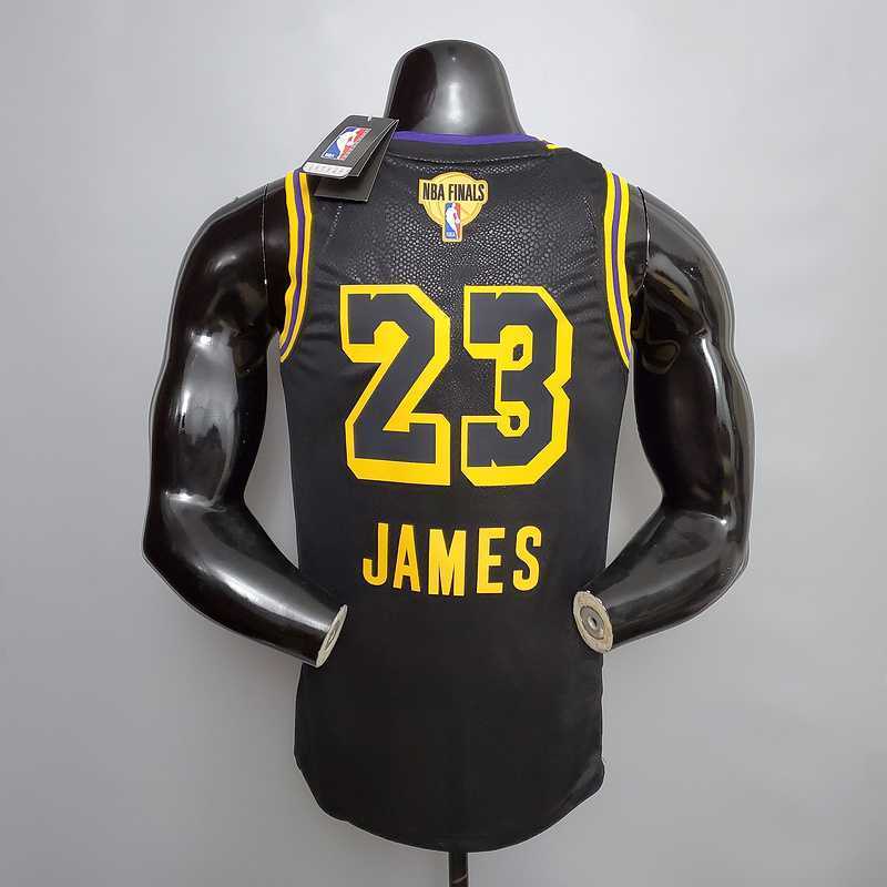 New James #23 Lakers black