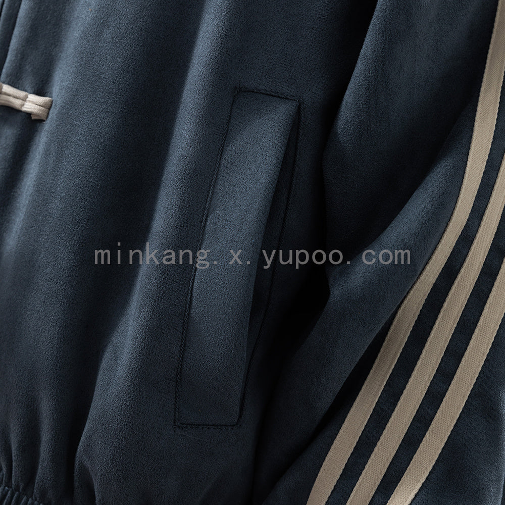 (Chinese New Year) Tang-style jacket - Gray S-XL