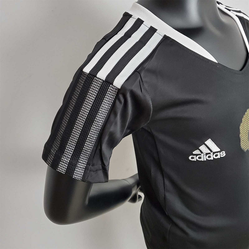 2122 Flamengo black kids kit