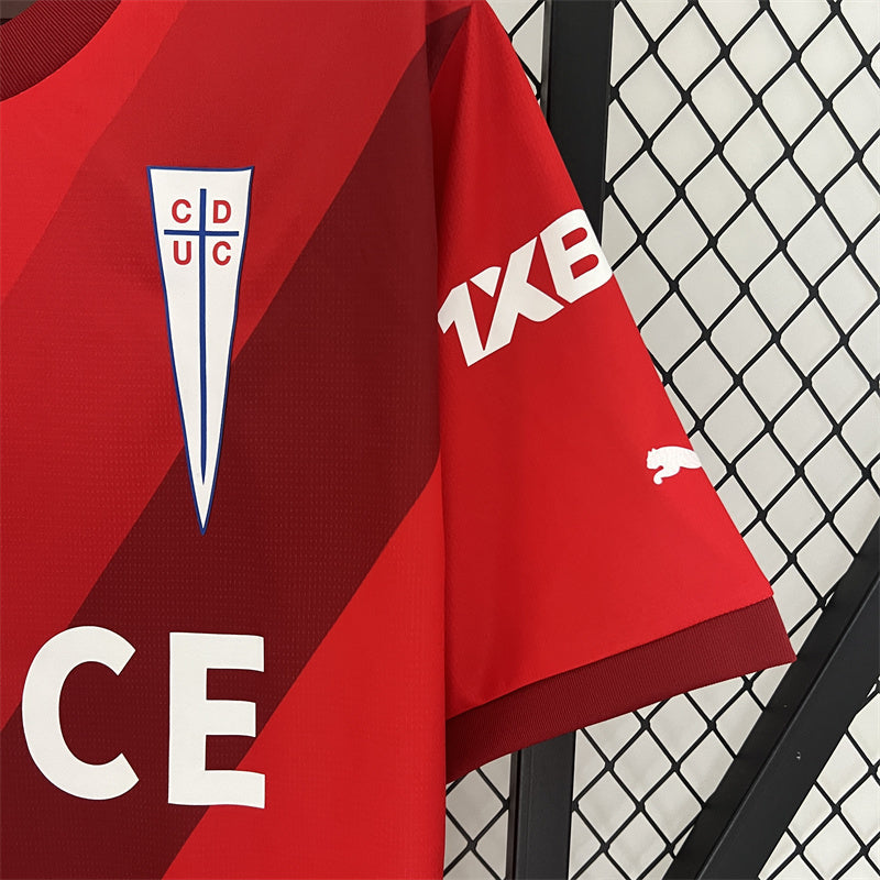 24-25 La Católica away red jersey