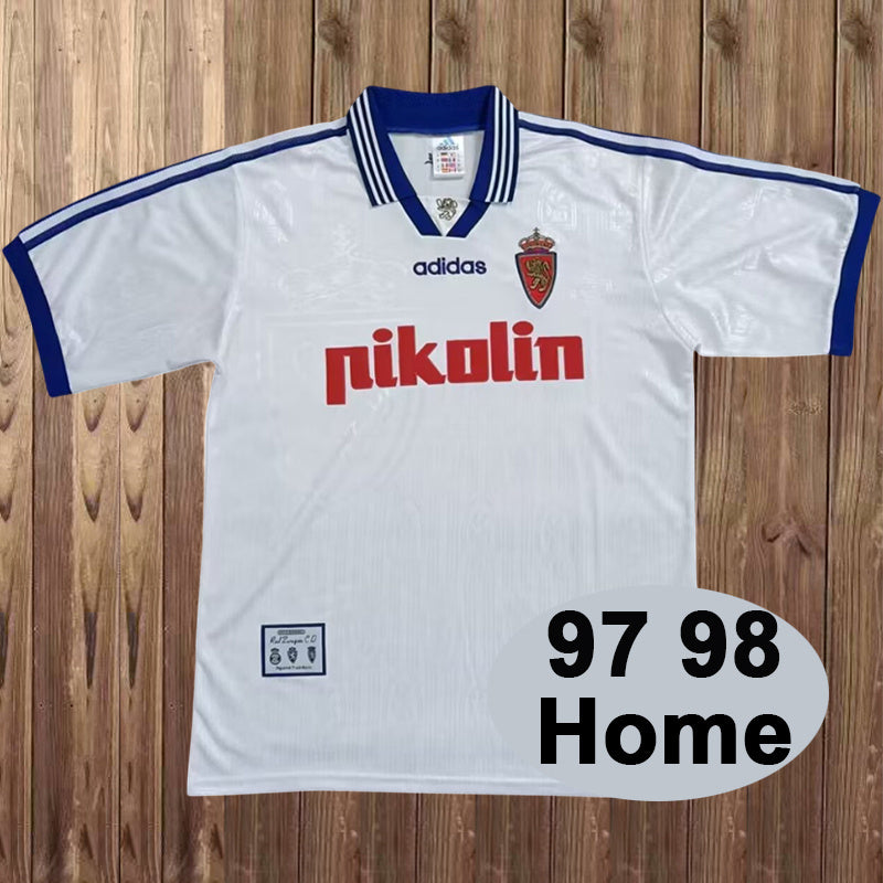 97-98 Zaragoza home retro jersey