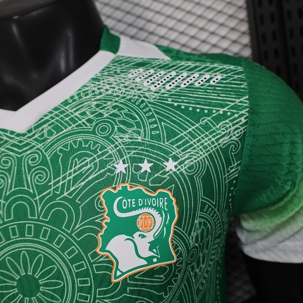 Cote d Ivoire 2026 World Cup Special Edition Green Jersey Player Version S-XXL