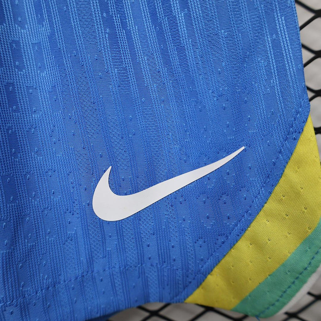 Brazil 2026 Blue Player Version shorts