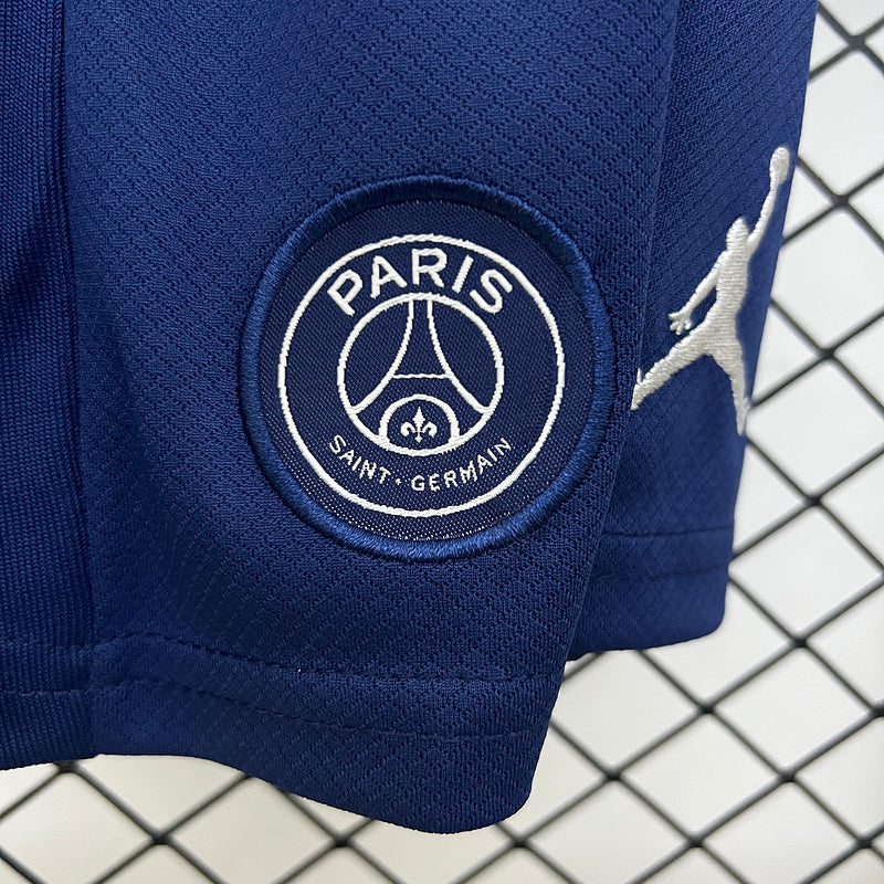 25-26 Paris Saint-Germain 4th away long sleeve kid kit size: 16-28