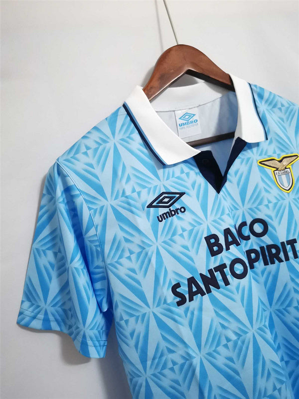 91-92 Lazio home blue