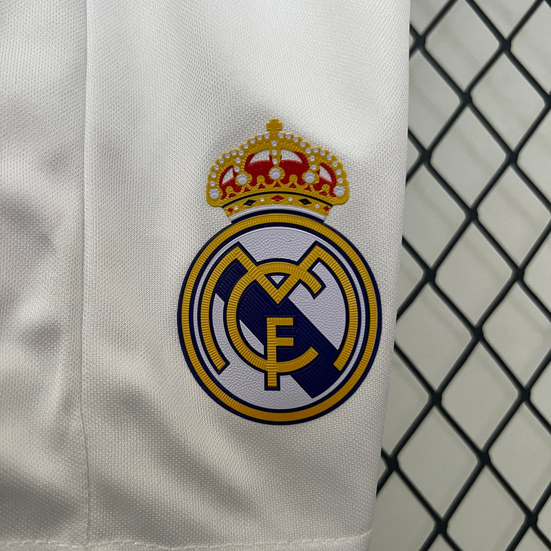 16-17 Real Madrid home retro kid kit