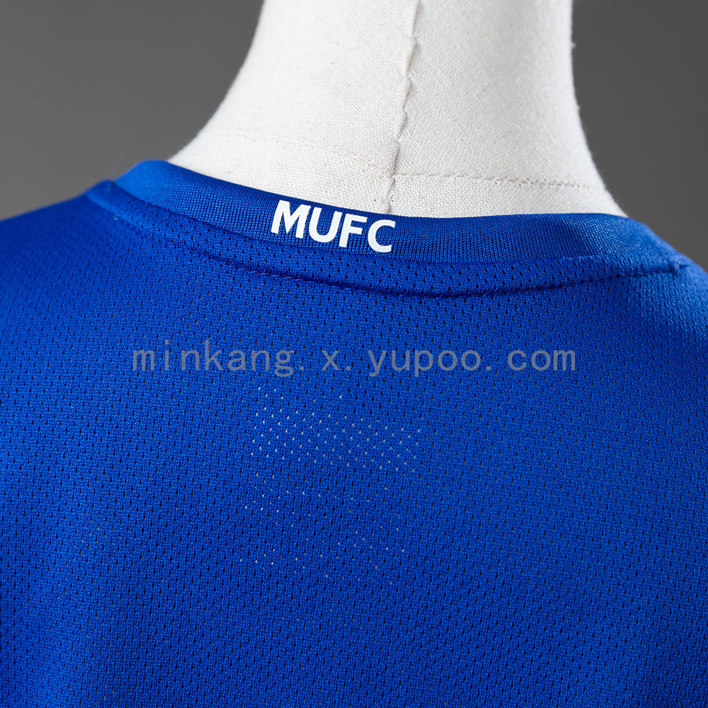 M-U 08/09 Third Away Retro Long-Sleeve Kids Kit Jersey Size 16-28