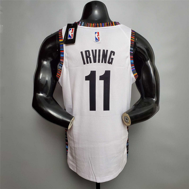 Irving #11 Brooklyn Nets City version white