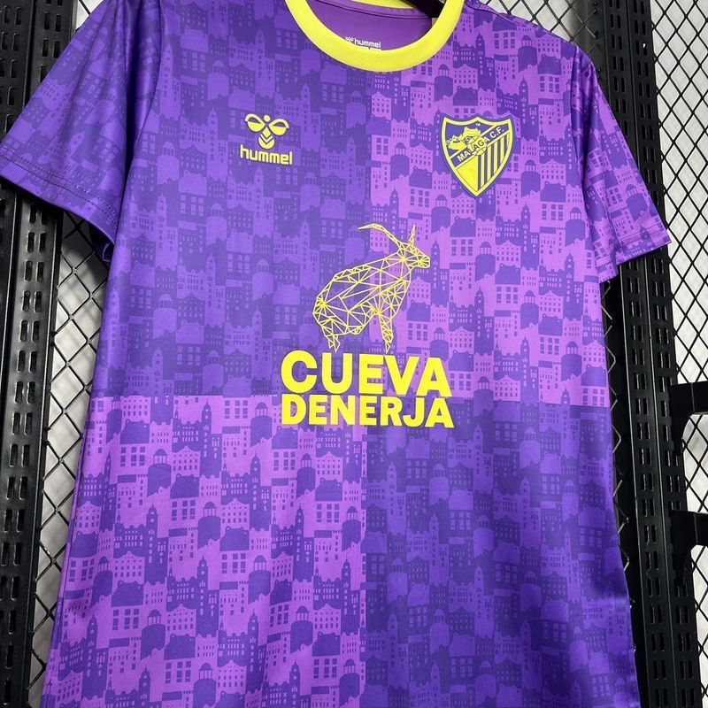 24-25 Malaga Purple pre-match training Jersey S-XXL