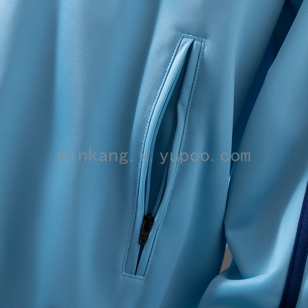Oasis Flamingo Track Jacket - Lake Blue S-XXL