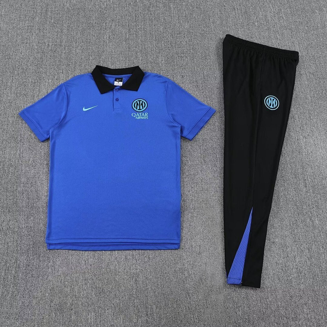 Inter Milan 2025/26 Blue POLO Suit