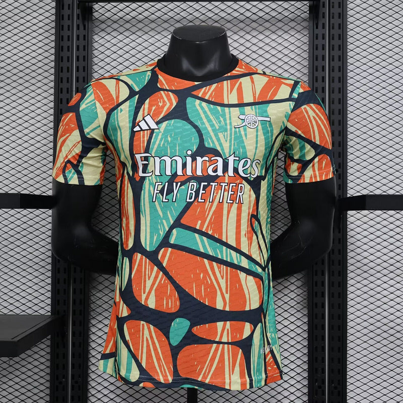 24-25 Arsenal Pre-match soccer jersey