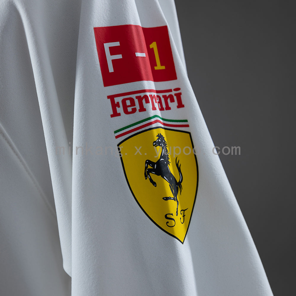 Scuderia Ferrari F1 2025 White T-shirt S-3XL