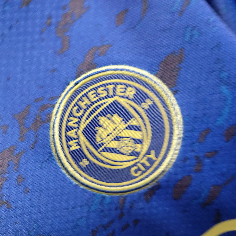 23-24 Manchester City Blue Special Edition kids kit